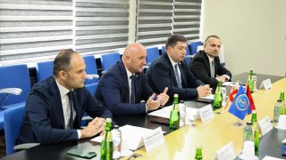 The Chairman of the RA Investigative Committee Had a Meeting in Tbilisi with the Head of the Investigation Service of the Ministry of Finance of Georgia (photos)
